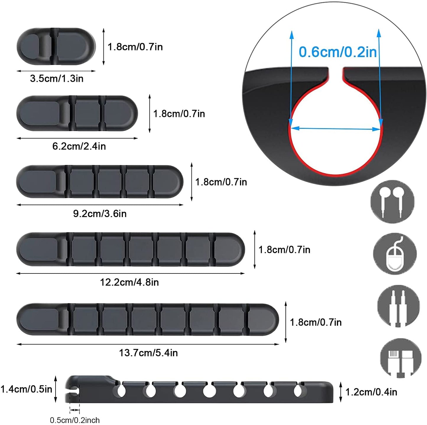 Cable Clips Holder